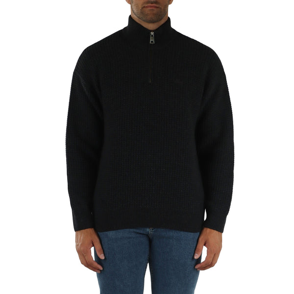 Lacoste Pullover Maglia Uomo mezza zip a coste 1 A26-LACOSTEAH8584-EL6-1 - Francavilla Moda