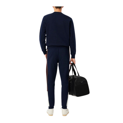 Lacoste Pantaloni sportivi Pantalone Uomo color block sportivo 4 - Francavilla Moda