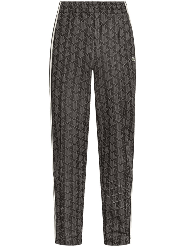 Lacoste Pantaloni sportivi Pantaloni sportivi neri Paris con monogramma 4  - Francavilla Moda