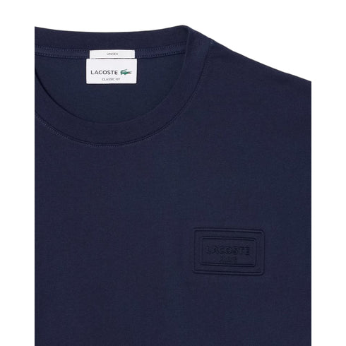 Lacoste T-shirt mm T-shirt Unisex con marchio goffrato sur ton XXS P26-LACOSTETH0753-ACZ-XXS - Francavilla Moda
