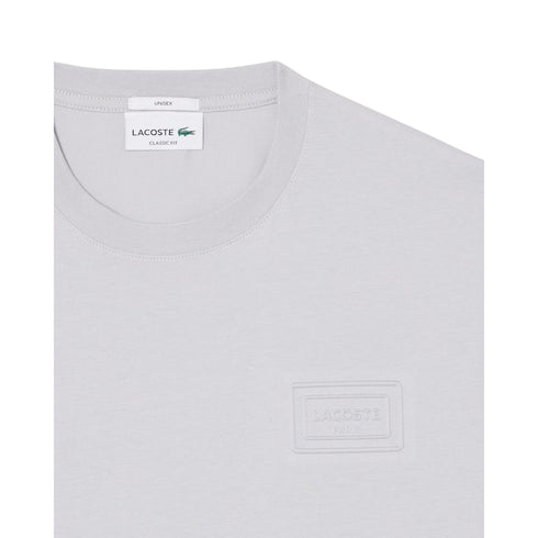 Lacoste T-shirt mm T-shirt Unisex con marchio goffrato sur ton XXS P26-LACOSTETH0753-ACZ-XXS - Francavilla Moda