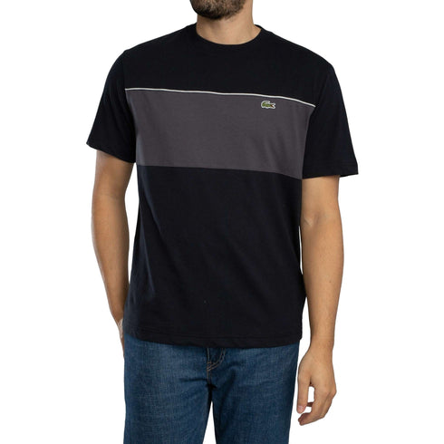 Lacoste T-shirt mm T-shirt Uomo a blocchi colore 3 P26-LACOSTETH0896-4CI-3 - Francavilla Moda