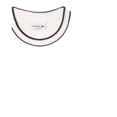 Lacoste T-shirt mm T-shirt uomo in piqué elasticizzato con colletto a righe 1 P26-LACOSTETH8174-70V-1 - Francavilla Moda