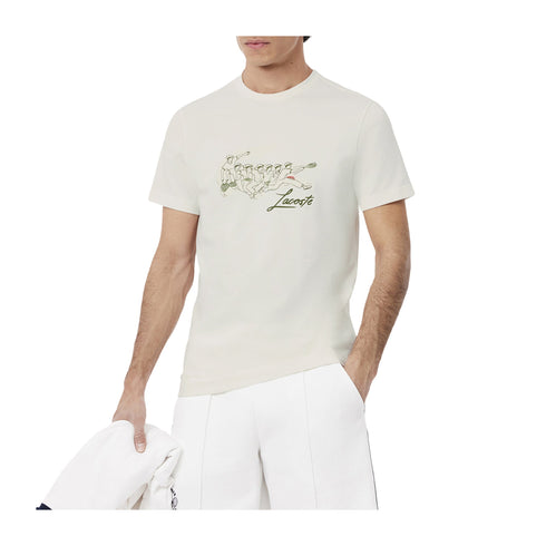 Lacoste T-shirt T-shirt Uomo tennis con stampa heritage 3 P25 - LACOSTETH2102 - NYV - 3 - Francavilla Moda