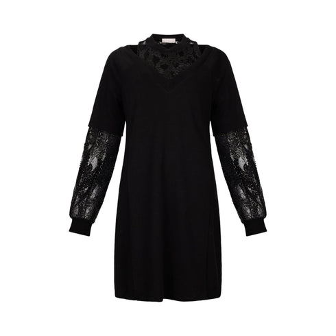 Liu Jo Abito corto Abito Donna con dettagli in pizzo S - Francavilla Moda