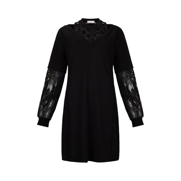 Liu Jo Abito corto Abito Donna con dettagli in pizzo S - Francavilla Moda