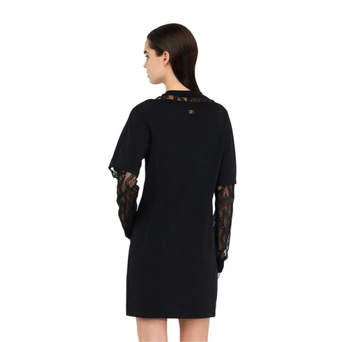 Liu Jo Abito corto Abito Donna con dettagli in pizzo S - Francavilla Moda