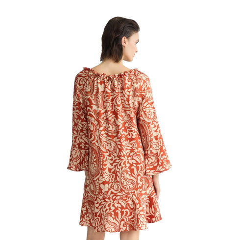 Liu Jo Abito corto Abito Donna corto in twill con maniche 3/4 40 - Francavilla Moda