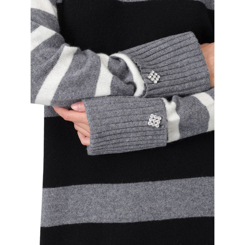 Liu Jo Abito midi Abito Donna in lana rigato XS - Francavilla Moda