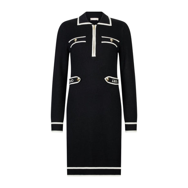 Liu Jo Abito corto Abito Donna in maglia mezza zip S - Francavilla Moda