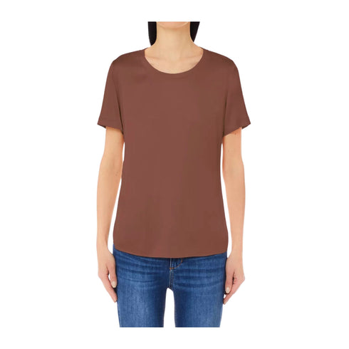 Liu Jo Blusa Blusa Donna a girocollo in viscosa 42 A24 - LIU.JOWF4141T3764 - X0620 - 42 - Francavilla Moda