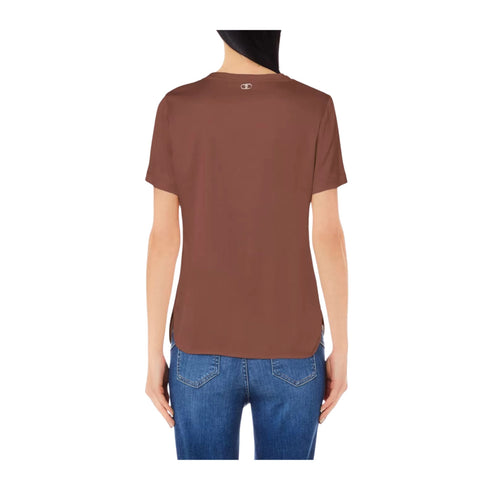 Liu Jo Blusa Blusa Donna a girocollo in viscosa 42 A24 - LIU.JOWF4141T3764 - X0620 - 42 - Francavilla Moda