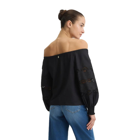 Liu Jo Blusa Blusa Donna con maniche a palloncino 40 - Francavilla Moda