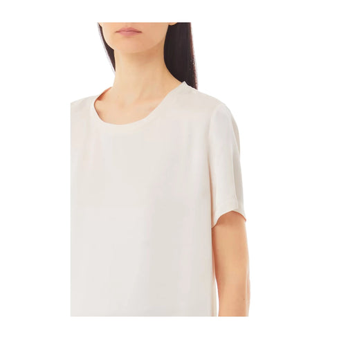 Liu Jo Blusa Blusa Donna in raso tinta unita 40 P25 - LIU.JOCA5354T2571 - X0659 - 40 - Francavilla Moda