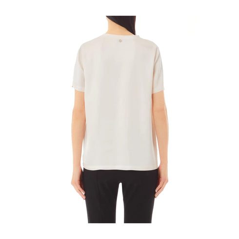 Liu Jo Blusa Blusa Donna in raso tinta unita 40 P25 - LIU.JOCA5354T2571 - X0659 - 40 - Francavilla Moda