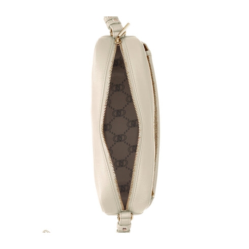 LIU JO Borsa a spalla Borsa Donna Camera in similpelle martellata Panna P25 - LIU.JOAA5211E0058 - X0459 - UNI - Francavilla Moda