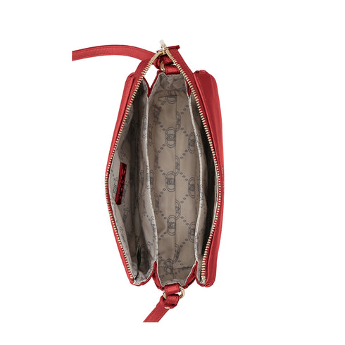 LIU JO Borsa a spalla Borsa Donna con tre scomparti interni Rosso P25 - LIU.JOAA5212E0058 - X0644 - UNI - Francavilla Moda