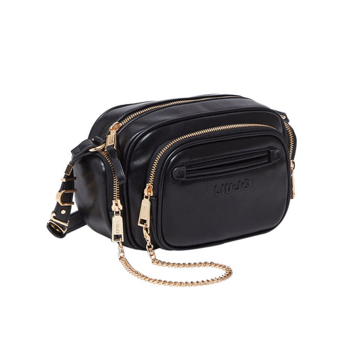 Liu Jo Borse a spalla Borsa Donna Garima con tasche Nero - Francavilla Moda