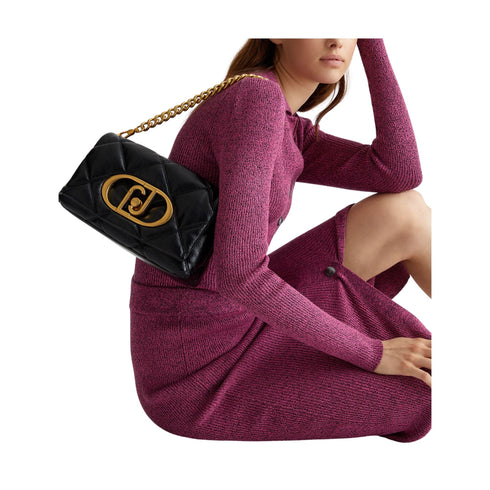 Liu Jo Borsa a tracolla Borsa Donna grande LaPuffy Nero - Francavilla Moda