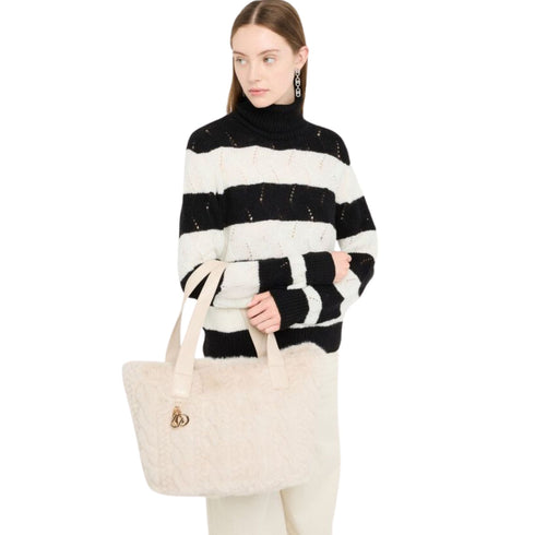 Liu Jo Borsa a spalla Borsa Donna L Tote in pelliccia UNI A25 - LIU.JOAF5154E0305 - 51308 - UNI - Francavilla Moda