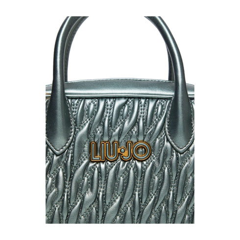 Liu Jo Borsa a mano Borsa Donna trapuntato con charm logo Salvia A24 - LIU.JOAF4166E0457 - X0223 - UNI - Francavilla Moda