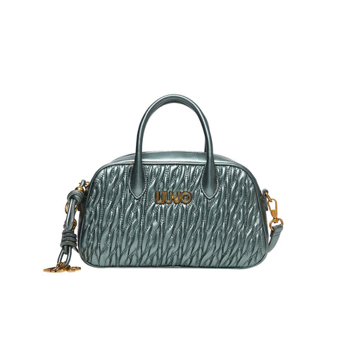 Liu Jo Borsa a mano Borsa Donna trapuntato con charm logo Salvia A24 - LIU.JOAF4166E0457 - X0223 - UNI - Francavilla Moda