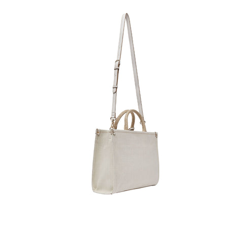 Liu Jo Borsa a mano Borsa media a mano color crema e jacquard UNI - Francavilla Moda