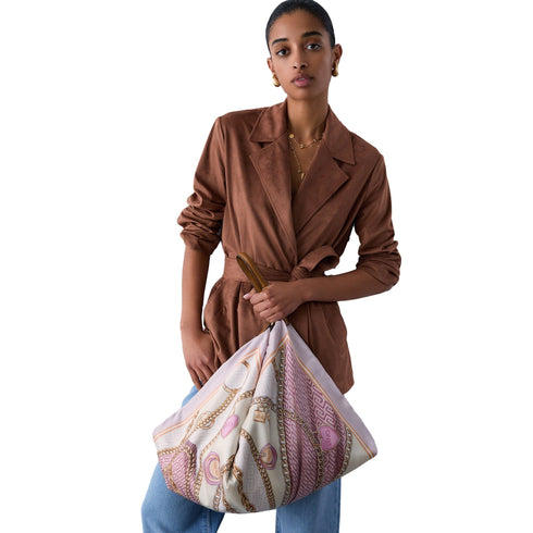 Liu Jo Shopper Borsa Shopper Donna media in raso stampato UNI P26-LIU.JOAA6194T2745-P9223-UNI - Francavilla Moda