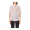 Liu Jo Camicia elegante Camicia Donna a maniche corte con fiocco Bianco rosso - Francavilla Moda
