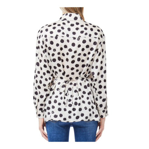 Liu Jo Camicia casual Camicia Donna a pois con laccetto 40 - Francavilla Moda