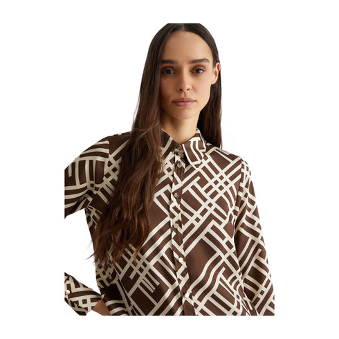 Liu Jo Camicia Camicia Donna con stampa check 40 A24 - LIU.JOCF4177TS531 - N9619 - 40 - Francavilla Moda