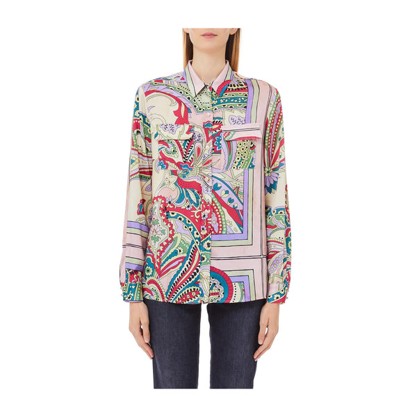 Liu Jo Camicia casual Camicia Donna fantasia con taglio classico 42 - Francavilla Moda