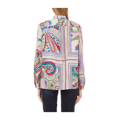Liu Jo Camicia casual Camicia Donna fantasia con taglio classico 42 - Francavilla Moda