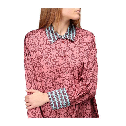 Liu Jo Camicia casual Camicia Donna floreale in viscosa Ortensia - Francavilla Moda