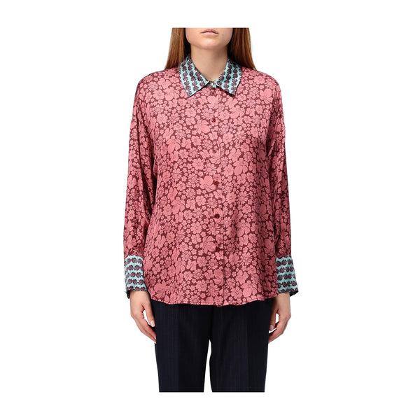 Liu Jo Camicia casual Camicia Donna floreale in viscosa Ortensia - Francavilla Moda