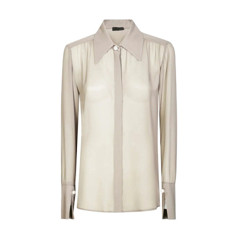 Liu Jo Camicia elegante Camicia Donna in georgette trasparente 42 A25-LIU.JOCF5302TS869-X0726-42 - Francavilla Moda