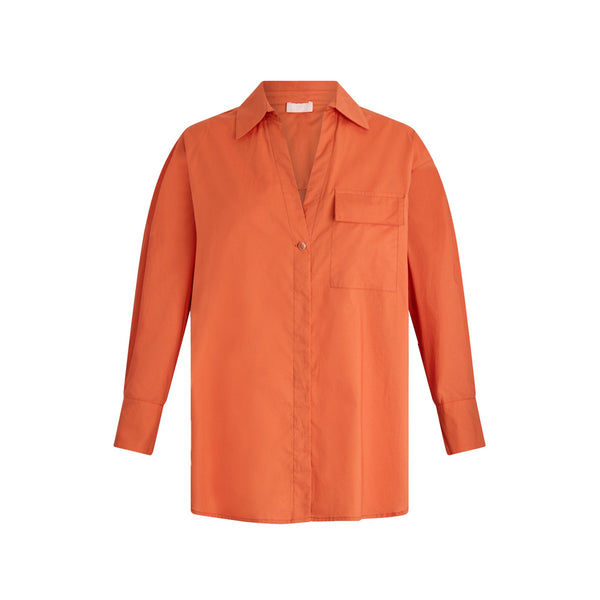 Liu Jo Camicia casual Camicia Donna in popeline a 3/4 42 - Francavilla Moda