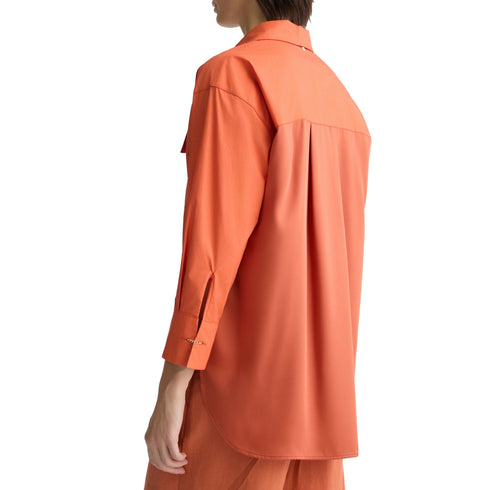 Liu Jo Camicia casual Camicia Donna in popeline a 3/4 42 - Francavilla Moda