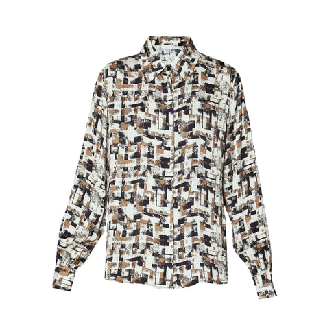 Liu Jo Camicia casual Camicia Donna in viscosa fantasia 42 - Francavilla Moda