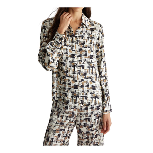 Liu Jo Camicia casual Camicia Donna in viscosa fantasia 42 - Francavilla Moda