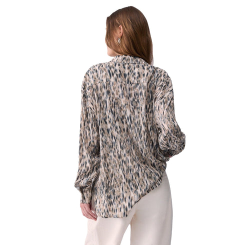 Liu Jo Camicia casual Camicia Donna in viscosa stampata 40 - Francavilla Moda