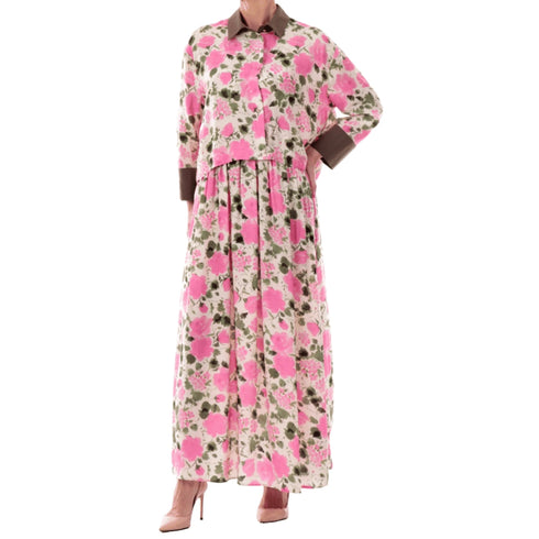 Liu Jo Camicia Camicia Donna Liu Jo Cropped Fantasia Floreale 42 - Francavilla Moda