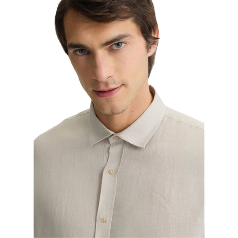 Liu Jo Camicia di lino Camicia Uomo in 100% Lino Ecru P25 - LIU.JOQA5097T4359 - 44500 - 39 - Francavilla Moda