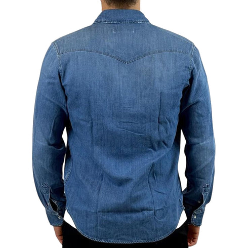 Liu Jo Camicia casual Camicia Uomo in denim di cotone M - Francavilla Moda