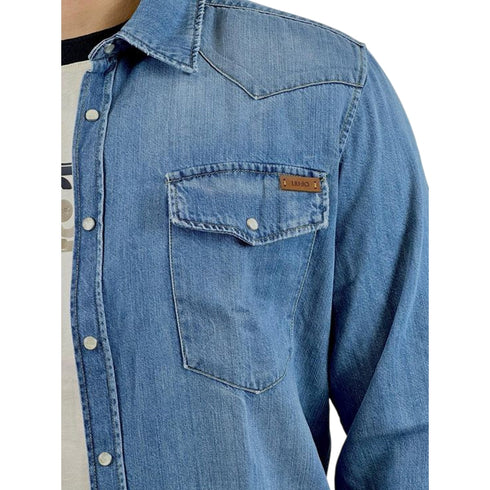 Liu Jo Camicia casual Camicia Uomo in denim di cotone M - Francavilla Moda