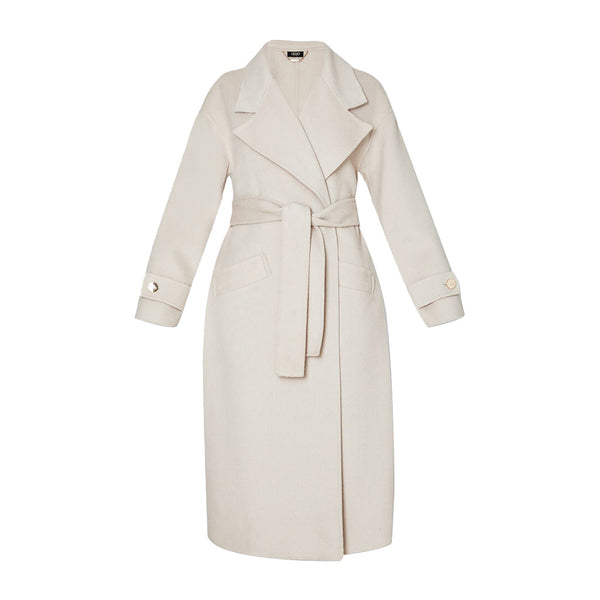 Liu Jo Cappotto Cappotto Donna in misto lana con cintura 40 - Francavilla Moda