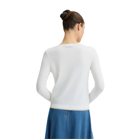 Liu Jo Cardigan Cardigan Donna con bottoni gioiello S - Francavilla Moda