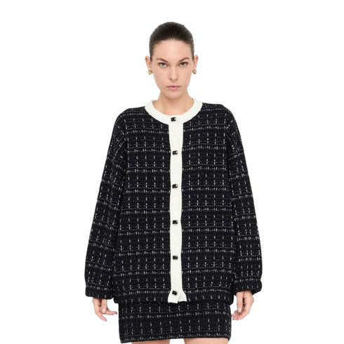 Liu Jo Cardigan Cardigan Donna dal taglio lungo con bottoni XS - Francavilla Moda