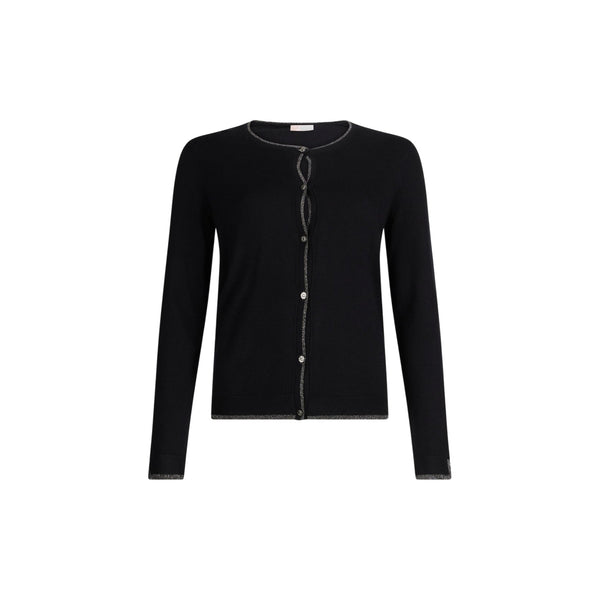 Liu Jo Cardigan Cardigan Donna dettagli in lurex S A25 - LIU.JOMF5225MS49I - 22222 - S - Francavilla Moda