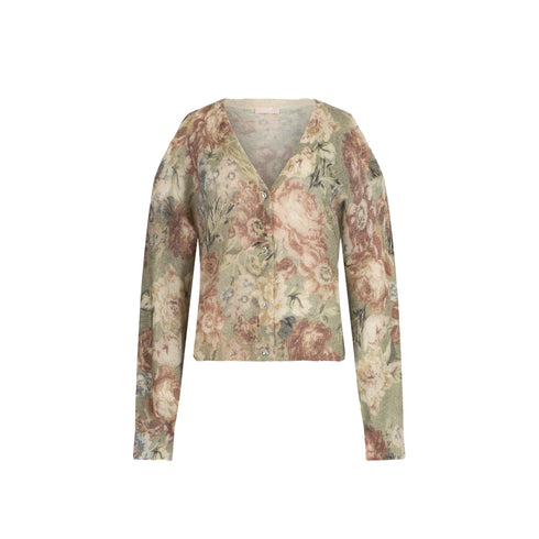 Liu Jo Cardigan Cardigan Donna floreale cut - out XS - Francavilla Moda